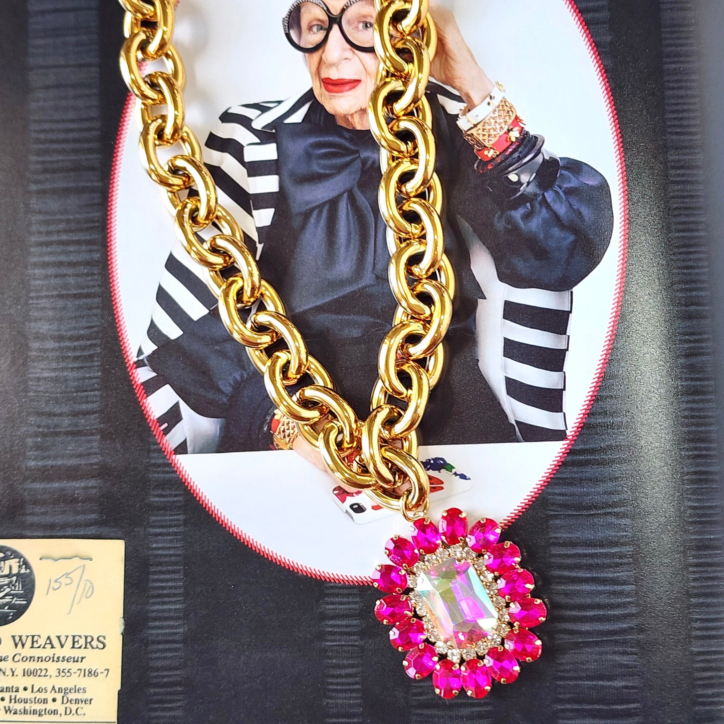 The Pink Palm Royale Necklace