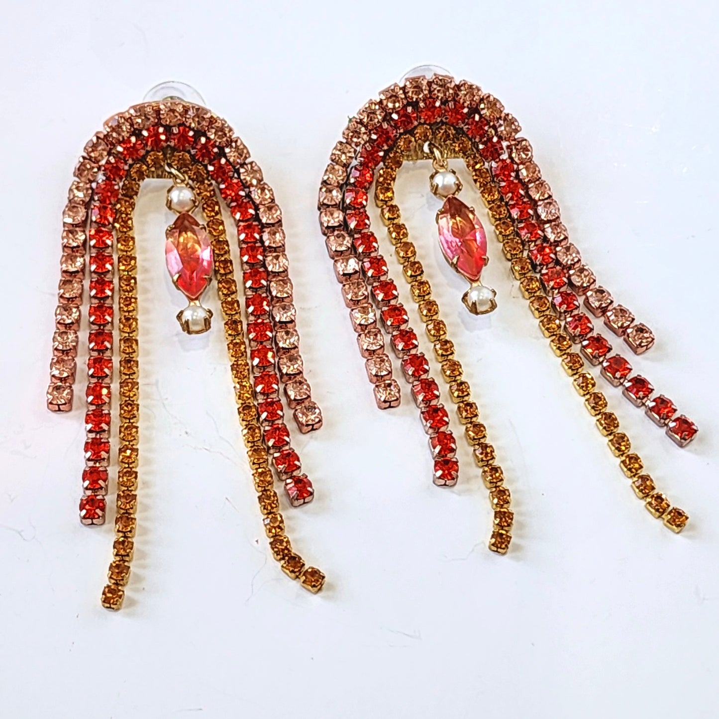 The Muse- Sunset Glamour Earrings