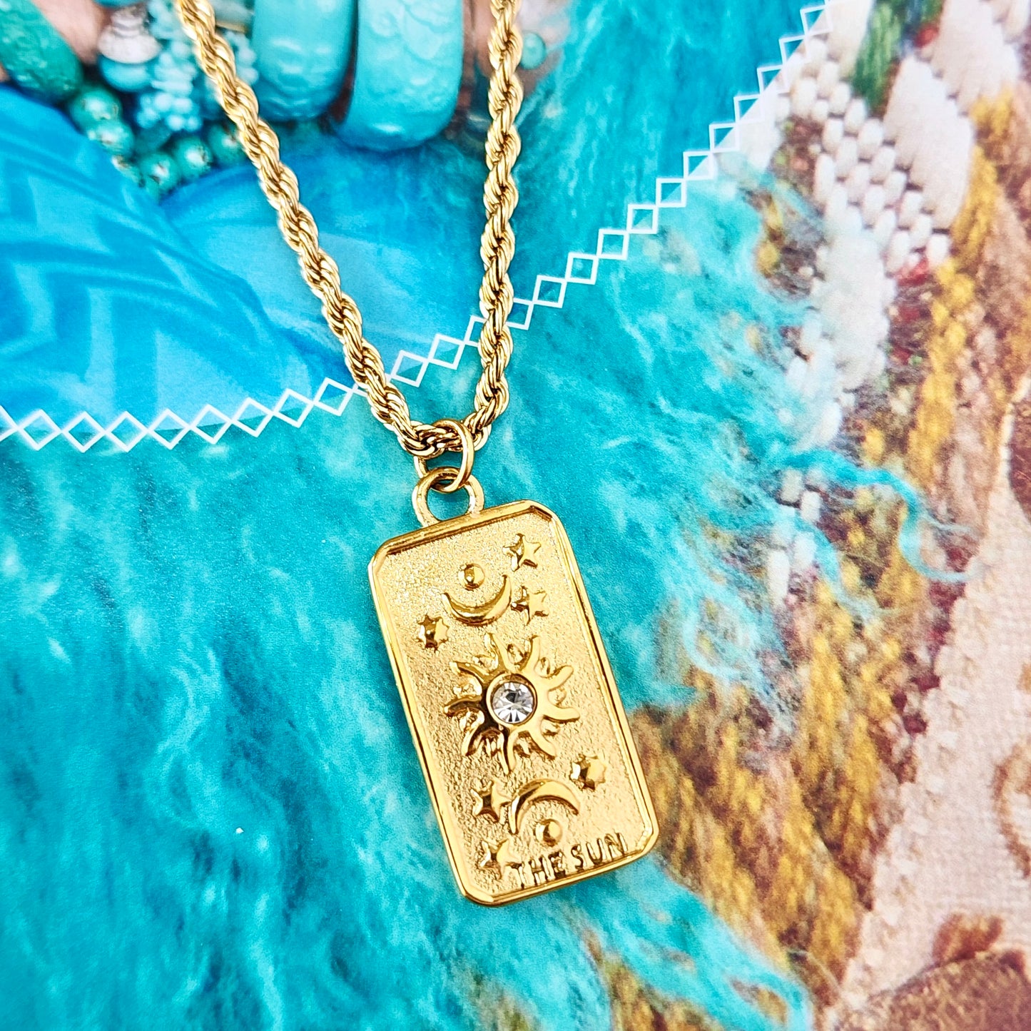 The Golden Sun Necklace