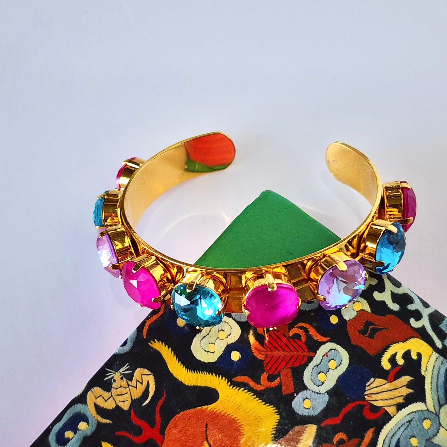 Candy Coated Cuff Bracelet