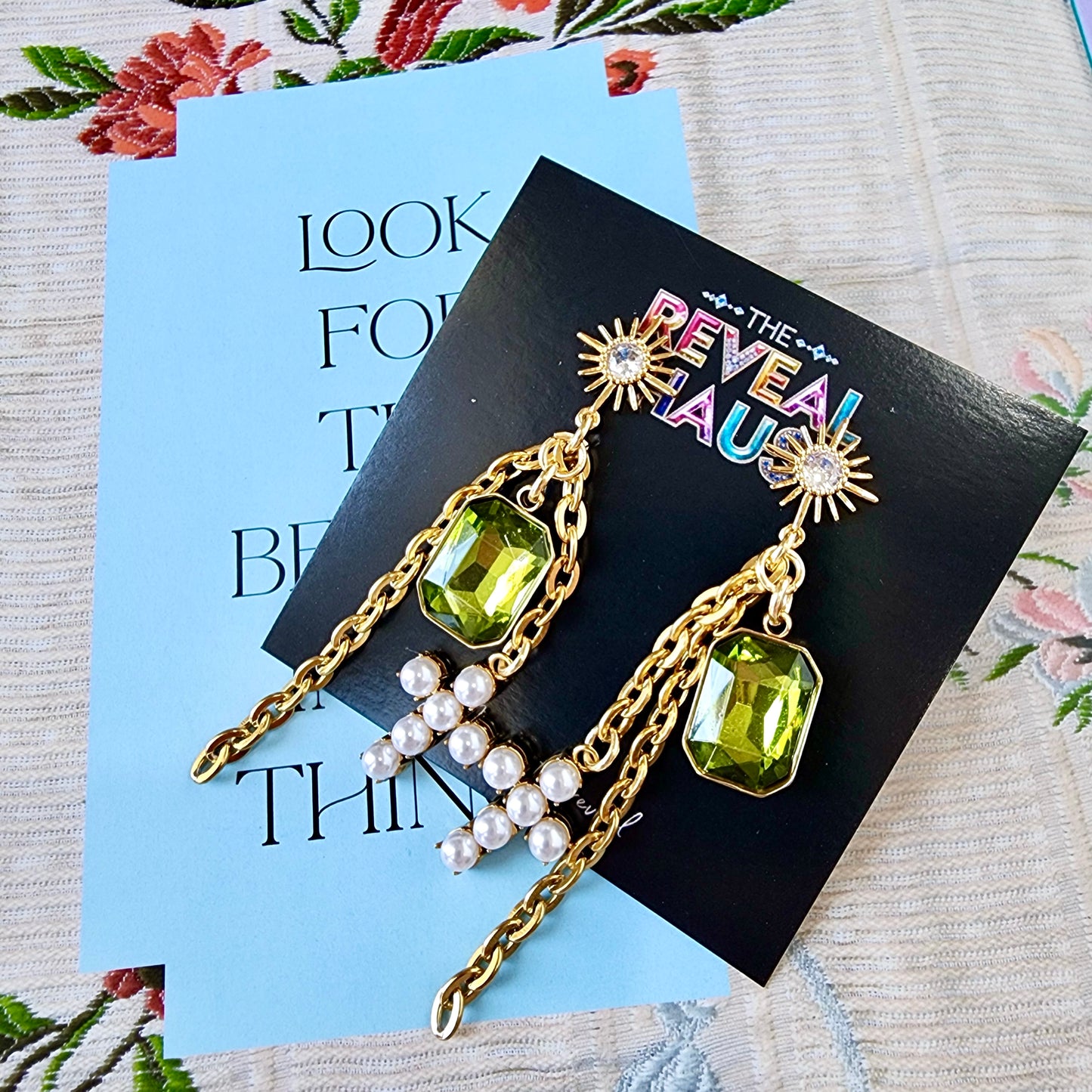The Emerald Grace Earrings