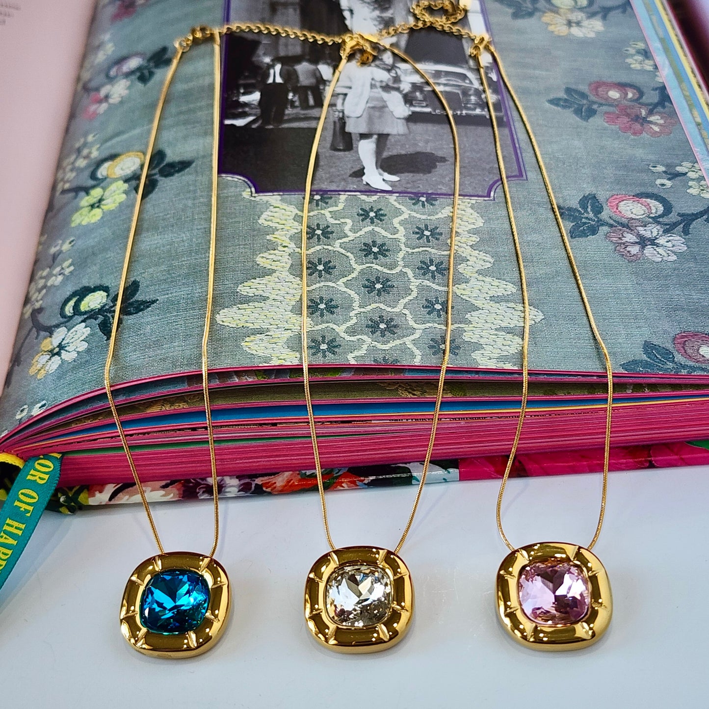 The Blanche Crystal Necklace