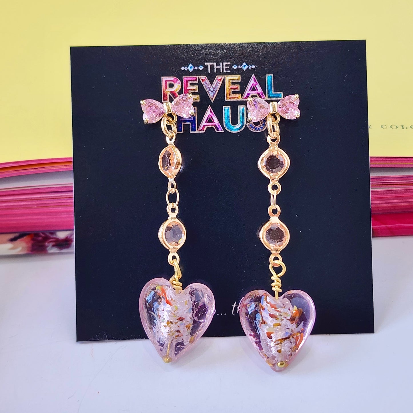 The Murano Heart Earrings