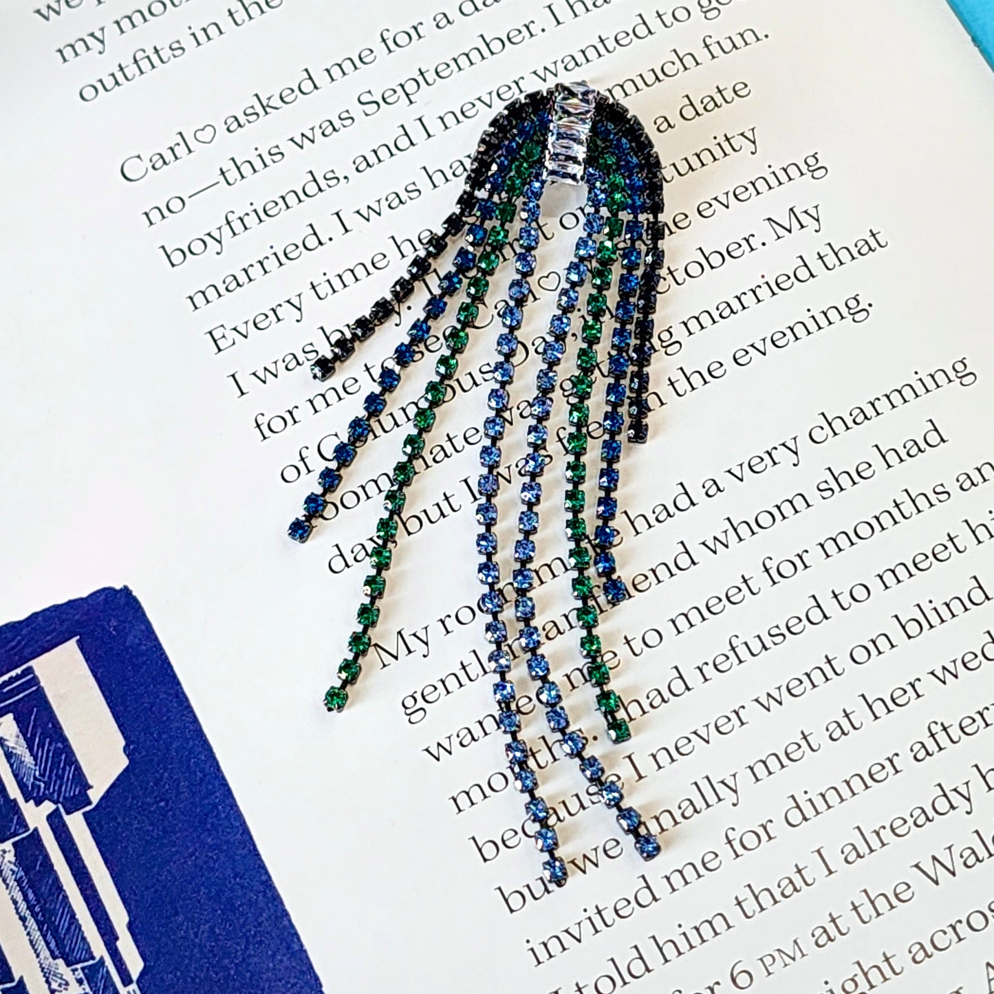 Electric Avenue Crystal Earrings The Muse Collection