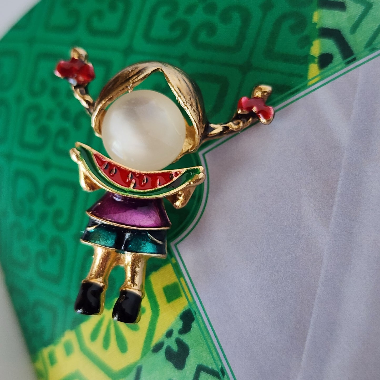 The Picnic Club Brooch