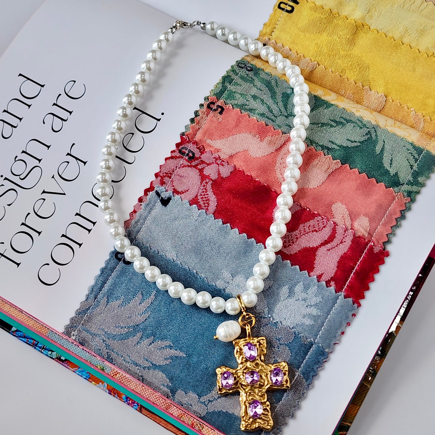 The Simone- Lavender Necklace