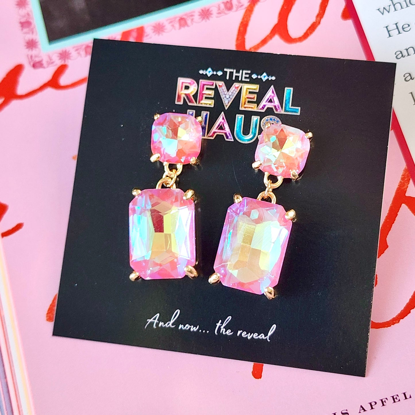 The Summer Crystal Dangle Earrings