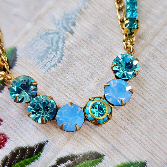 Bluebell Crystal Necklace The Muse Collection