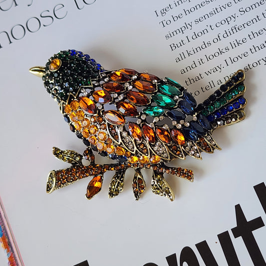 The Midnight Aviary Brooch