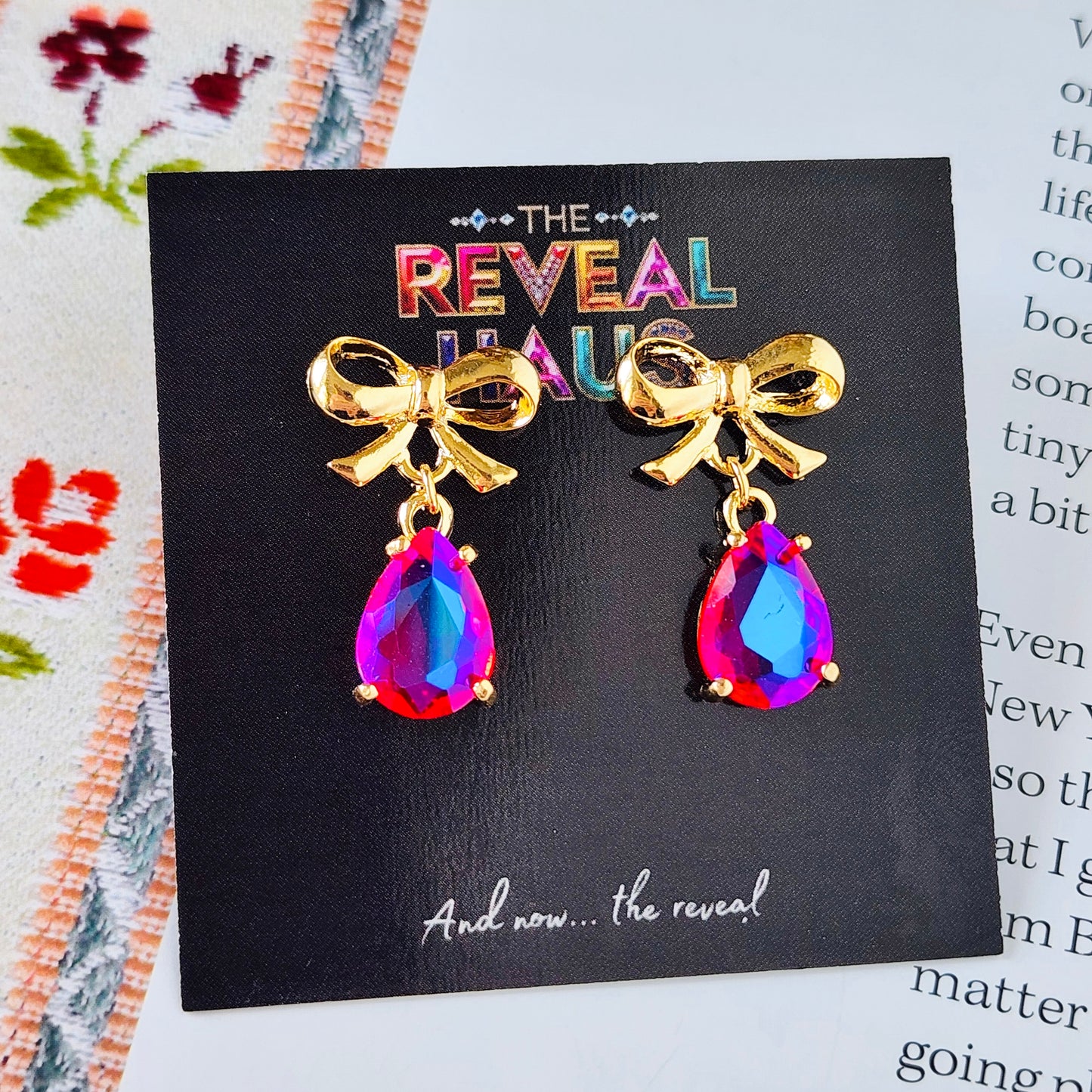 The Swank Crystal Earrings