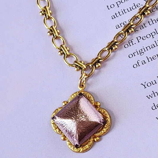 The Bordeaux Chateau Necklace