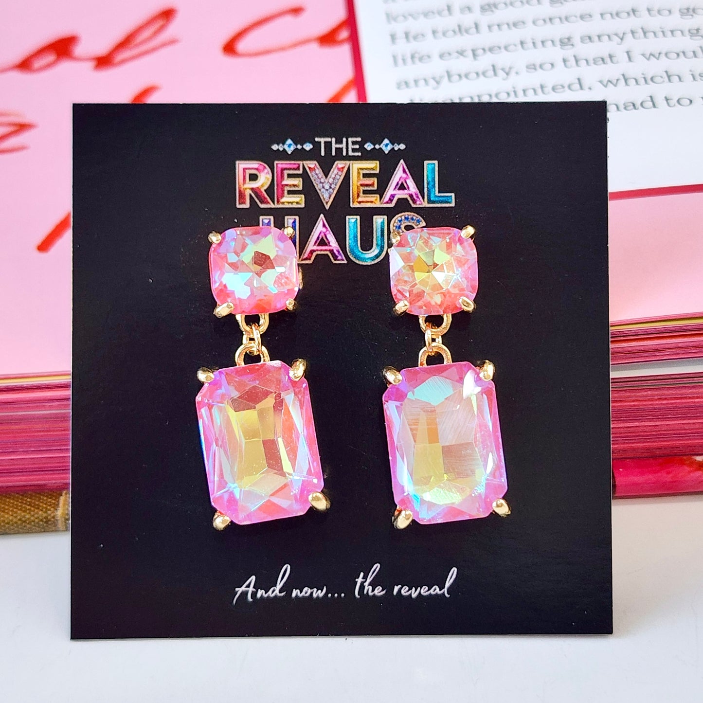 The Summer Crystal Dangle Earrings