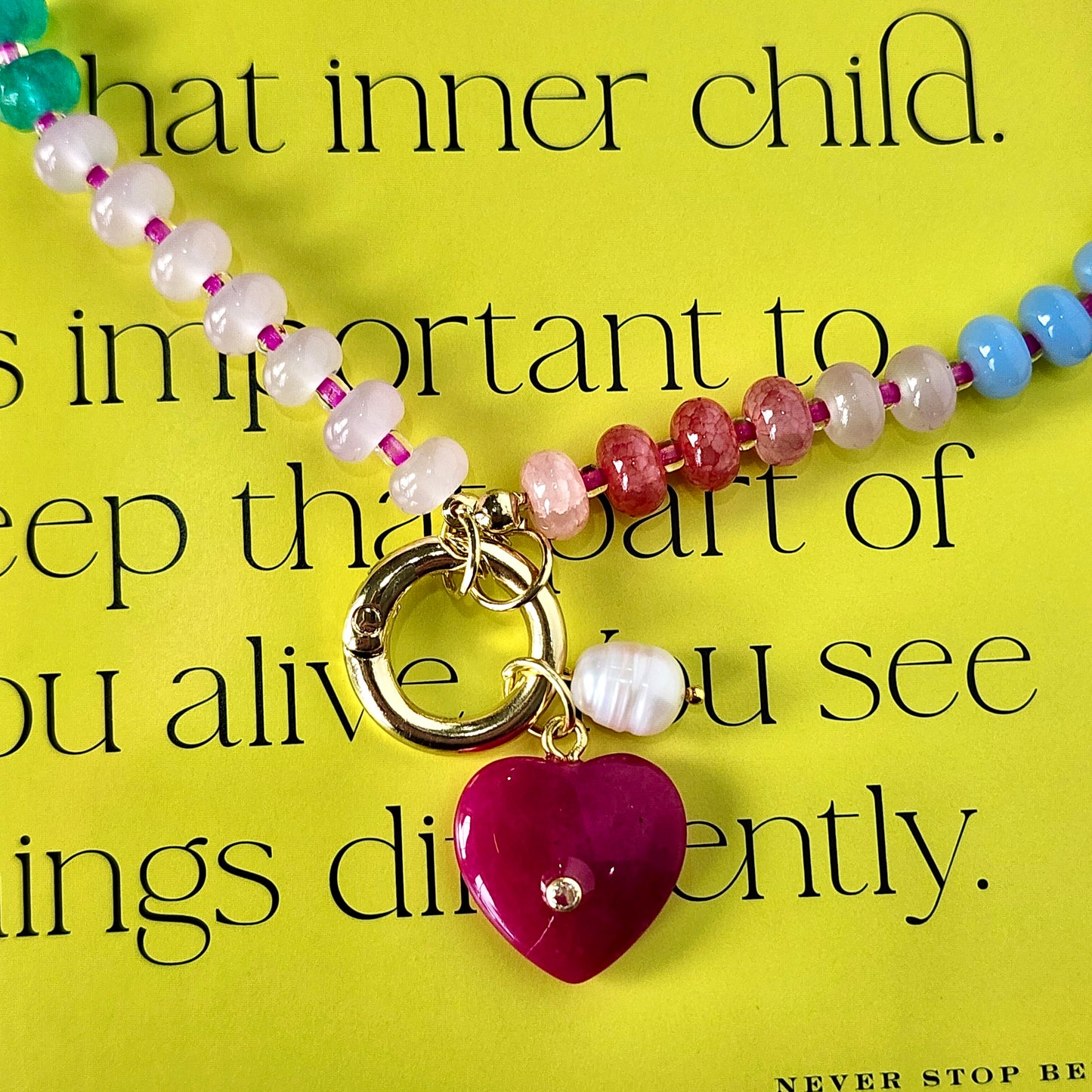 The Brighton- Heart Necklace