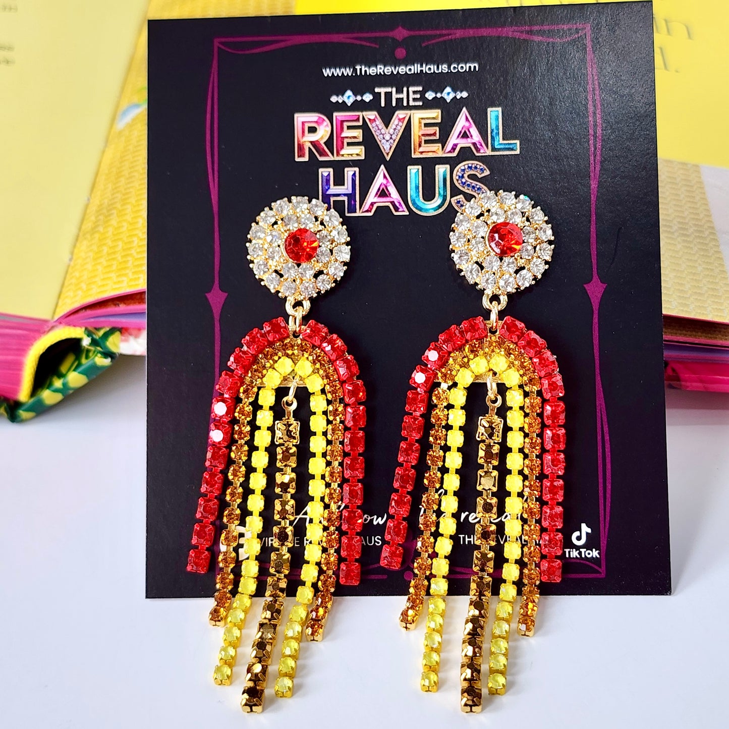Cabaret Crystal Earrings The Muse Collection