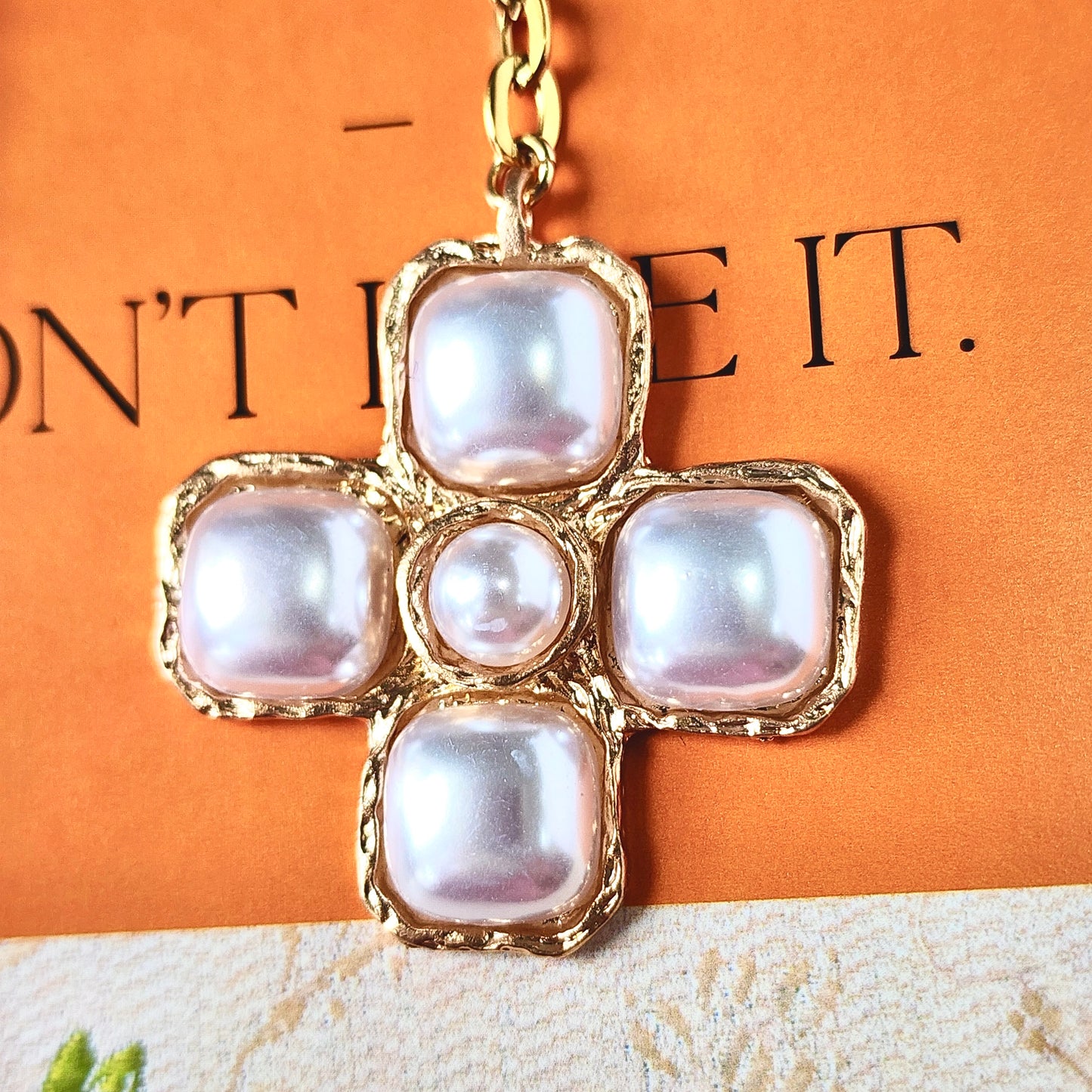 The Clover Pearl Statement Necklace