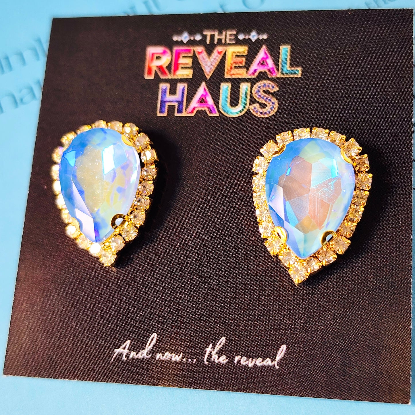 Ocean Goddess Crystal Earrings