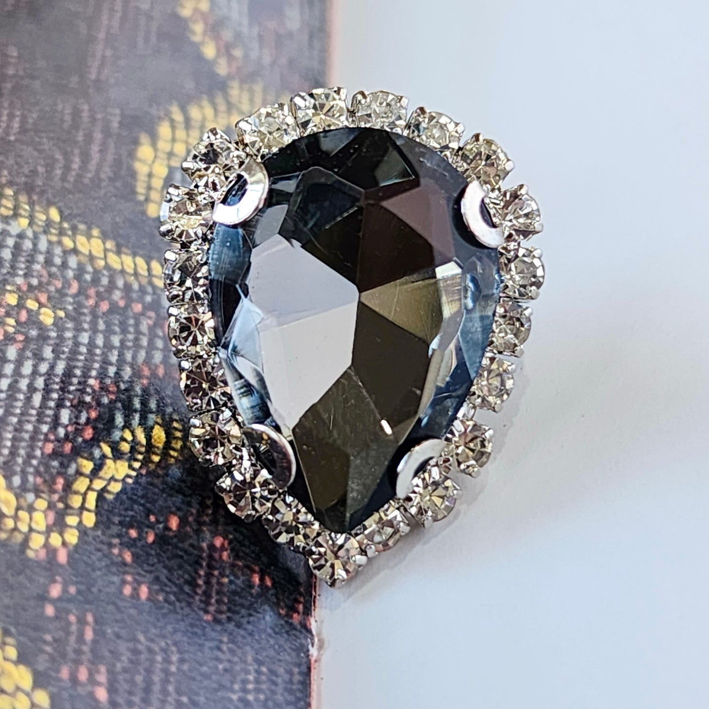 Smoke Show Crystal Stud Earrings