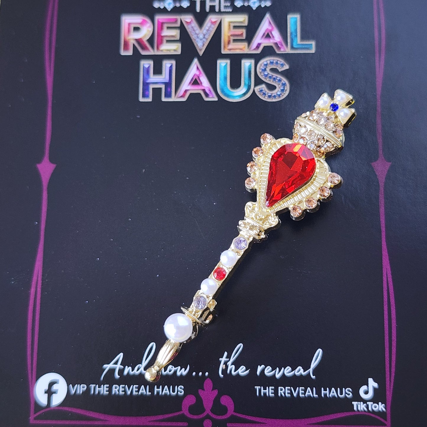 The Crown Jewel Wand Brooch