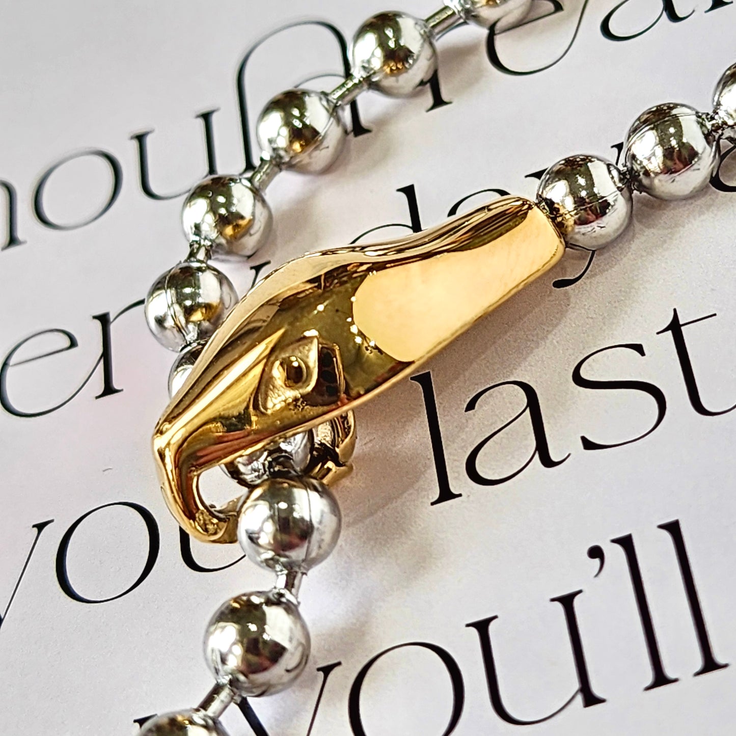 Bite Me Snake Necklace