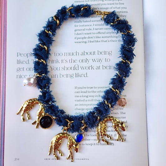 Midnight Panther Maximalist Necklace