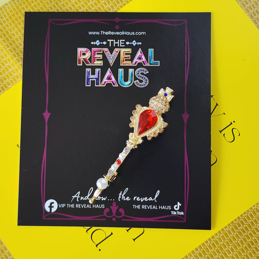 The Crown Jewel Wand Brooch