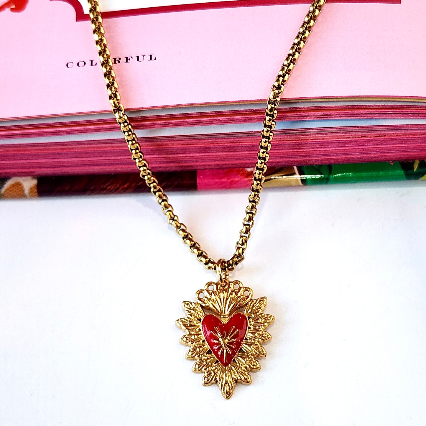 The Rouge Heart Necklace