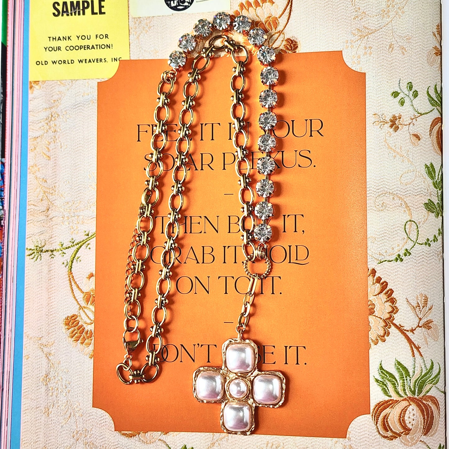 The Clover Pearl Statement Necklace