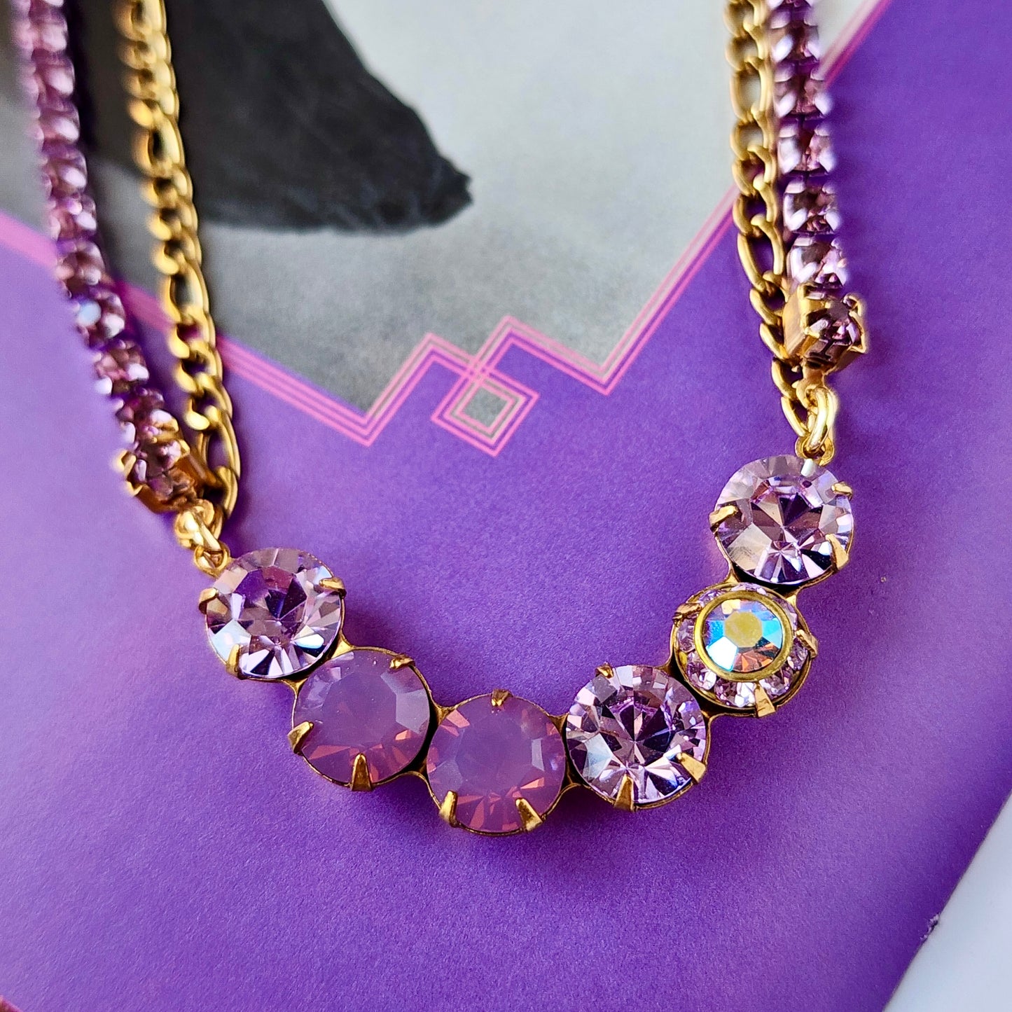 The Muse Lilac Nights Necklace