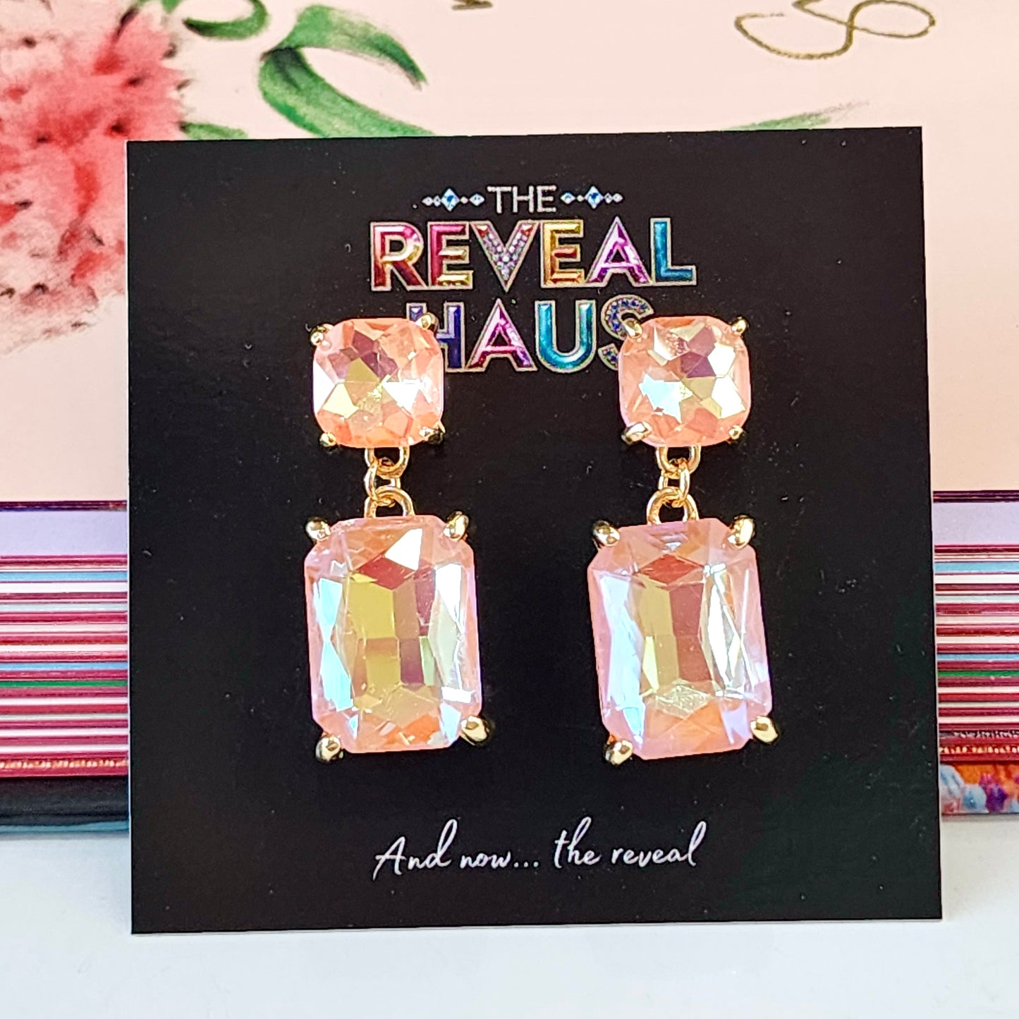 The Grande Crystal Dangle Earrings