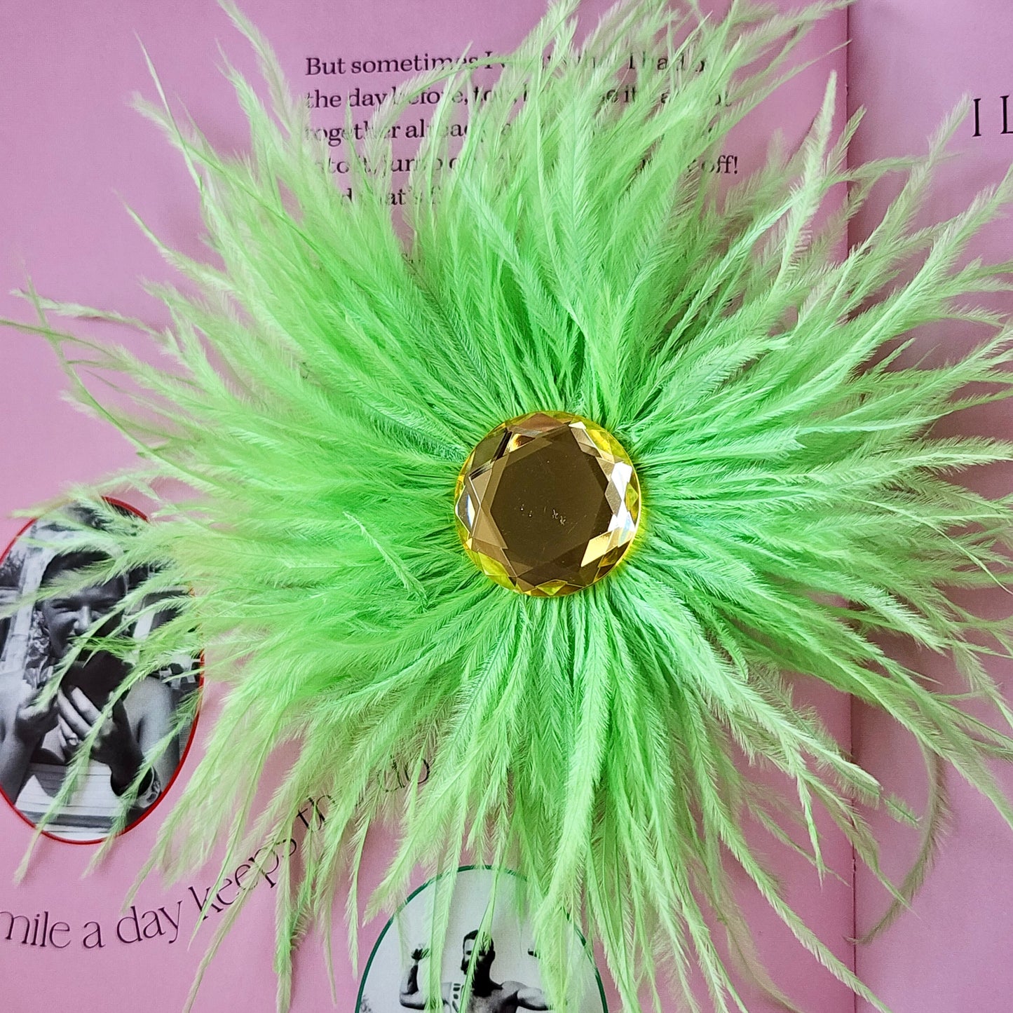 The Powder Puff Brooch