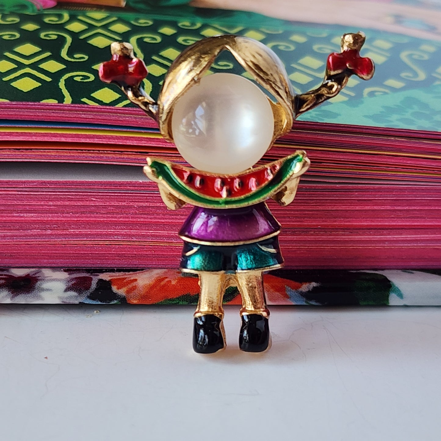 The Picnic Club Brooch