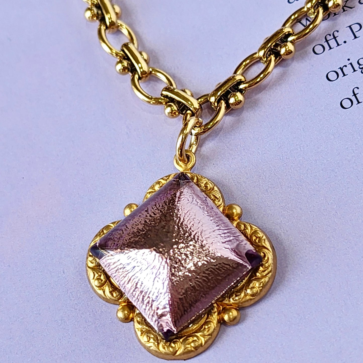 The Bordeaux Chateau Necklace