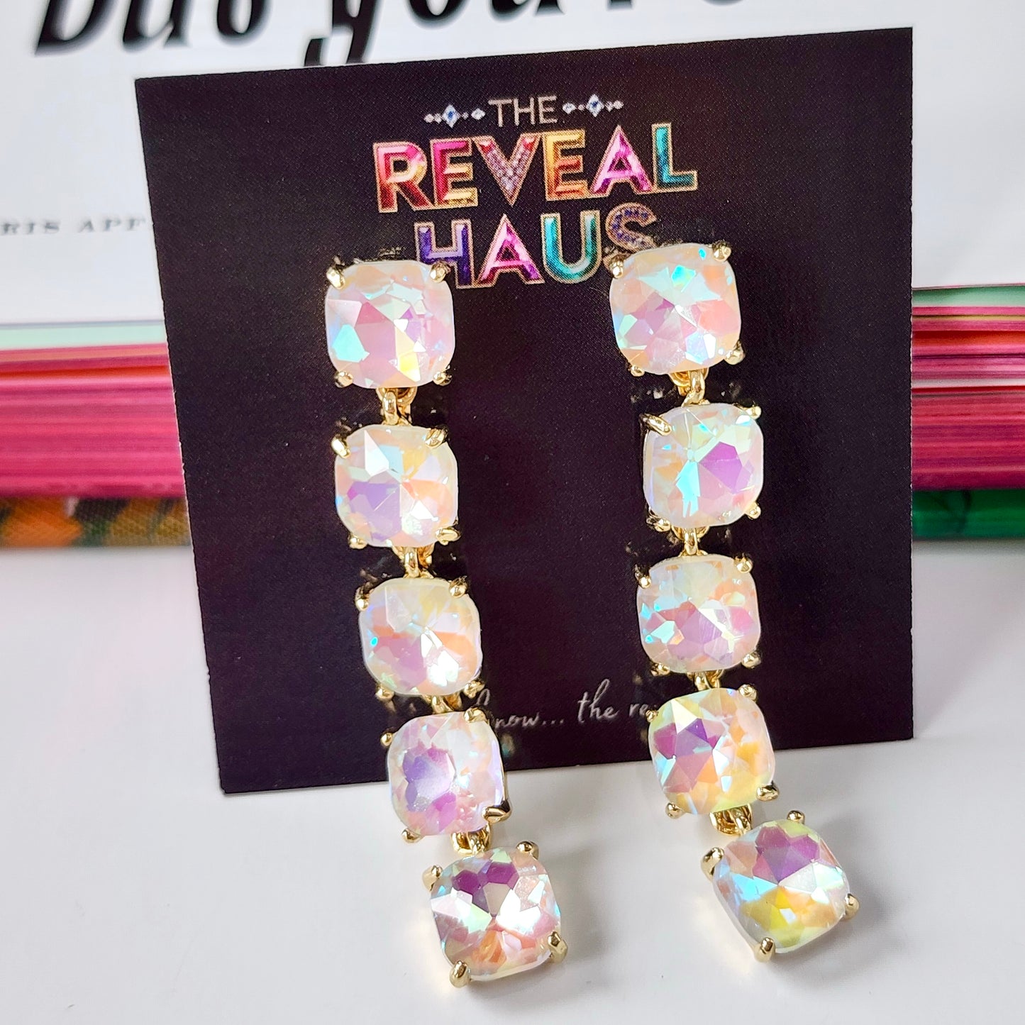 The Betty Crystal Earring Drops