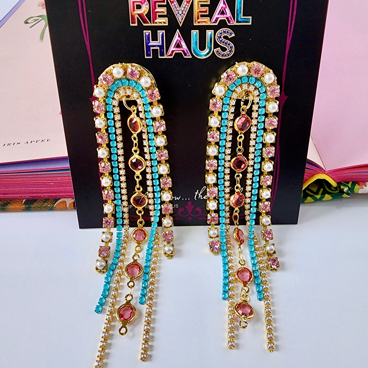 Daydream Crystal Earrings The Muse Collection