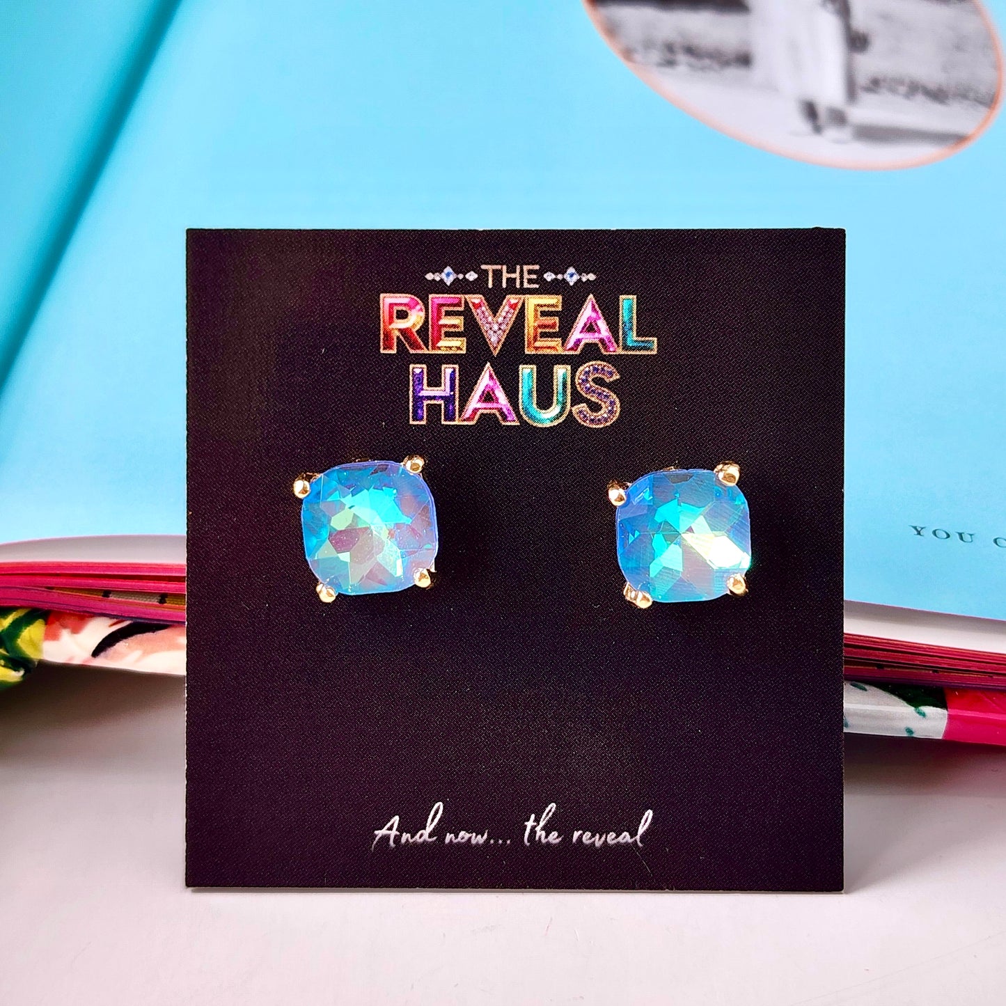The Ross Crystal Stud Earrings