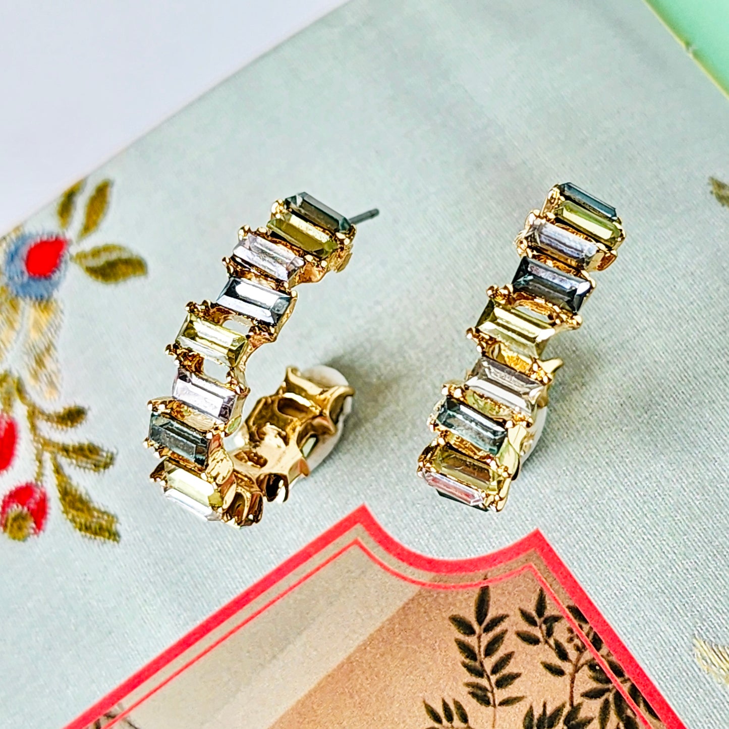 The Joan Crystal Earrings