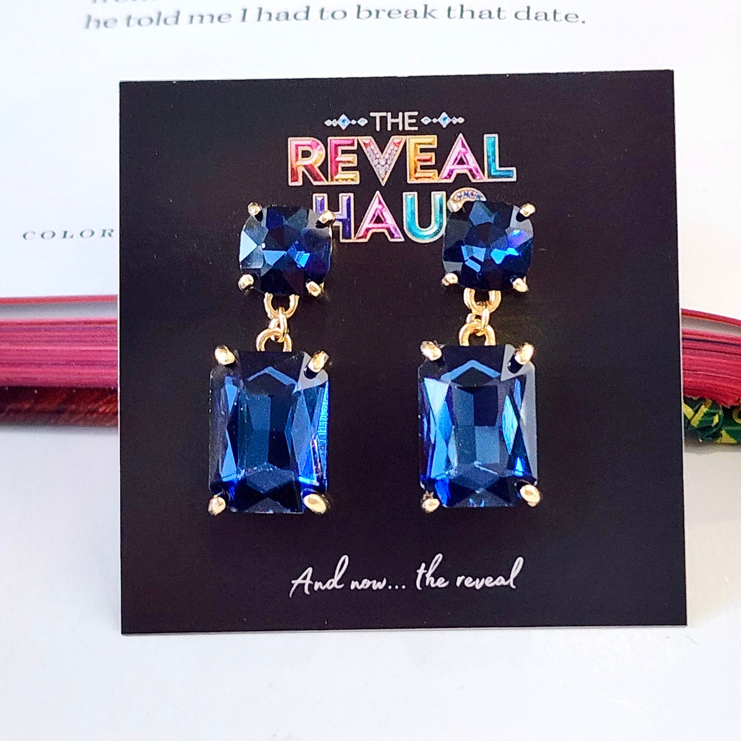 The Debby Dangle Crystal Earrings