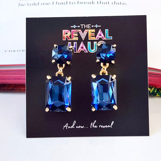 The Debby Dangle Crystal Earrings