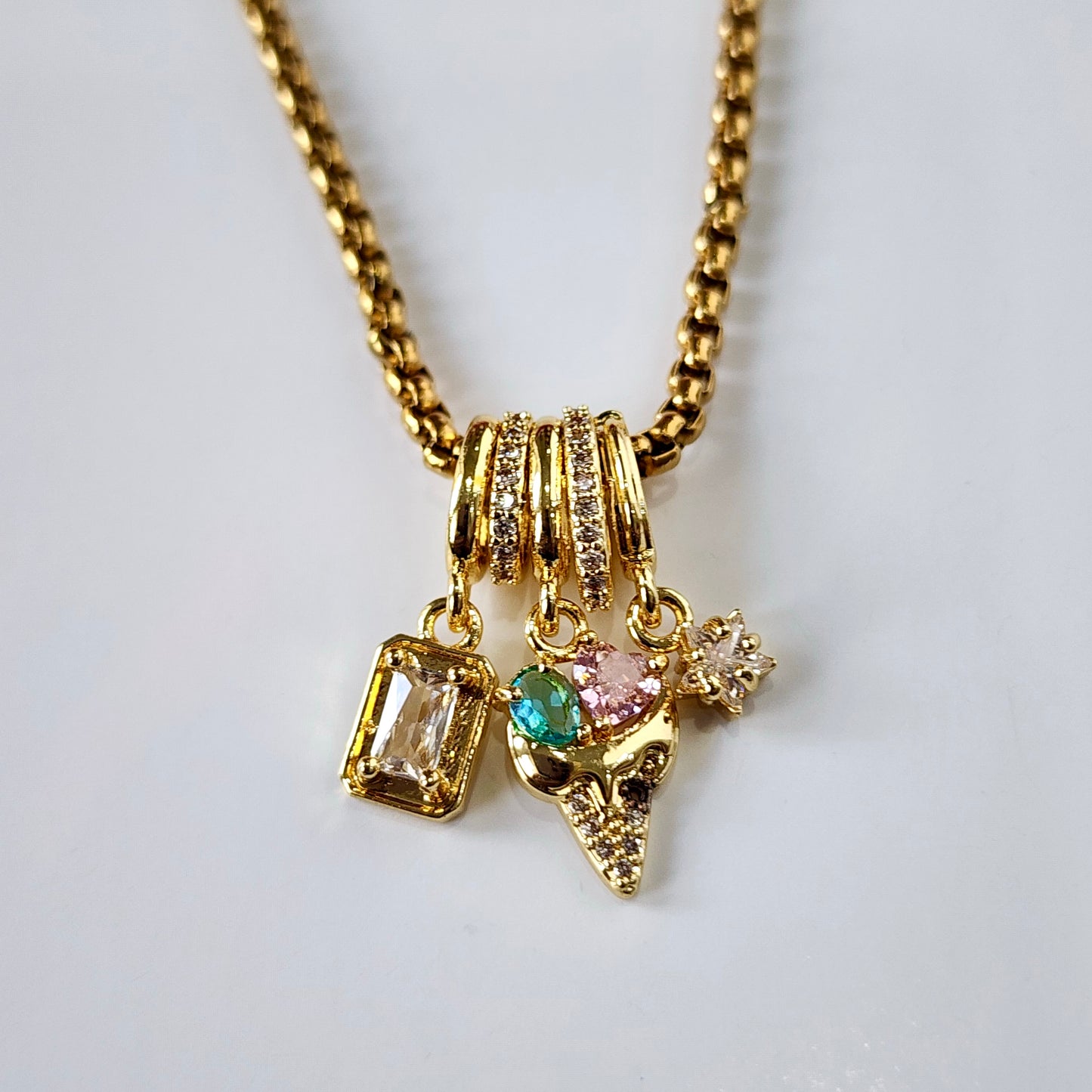 Gem Scoop Necklace