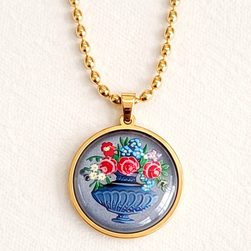 French Fleurs Necklace