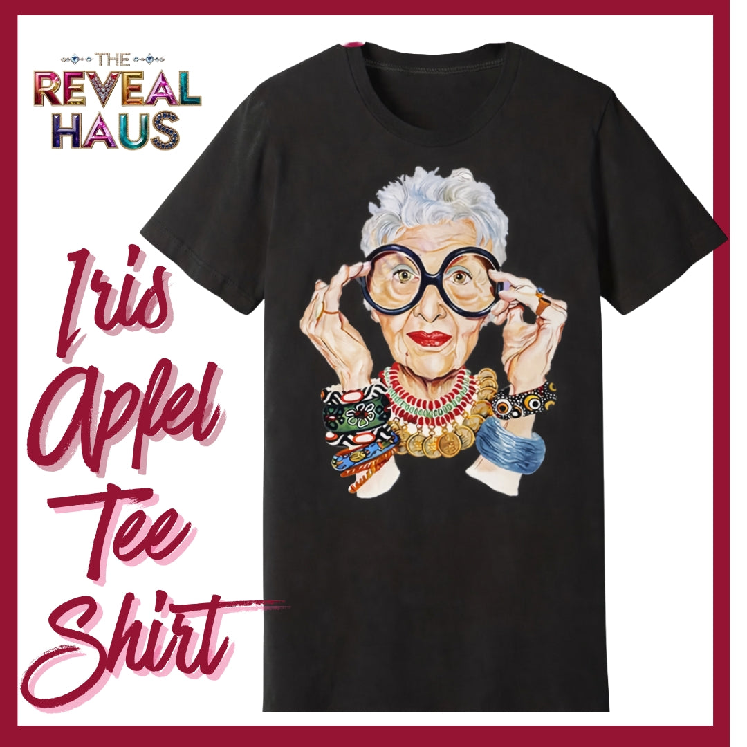 Iris Apfel Inspired Graphic Tee