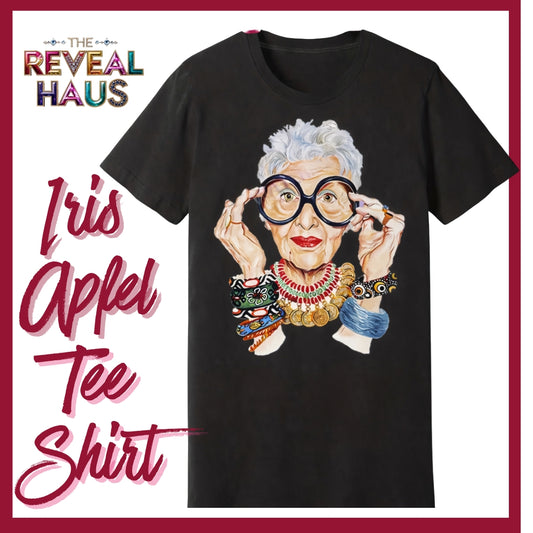 Iris Apfel Inspired Graphic Tee